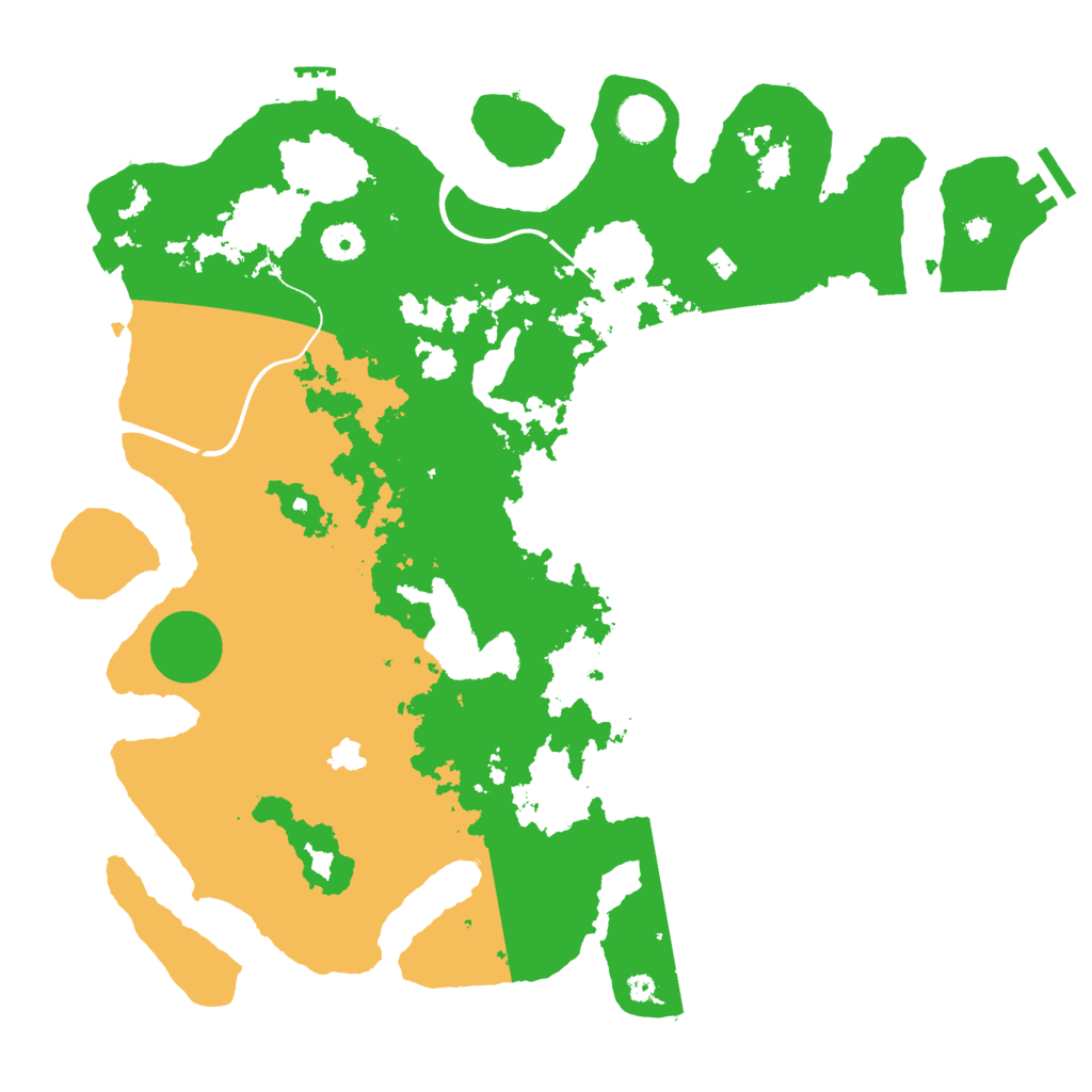 Biome Rust Map: Procedural Map, Size: 4000, Seed: 1191879642