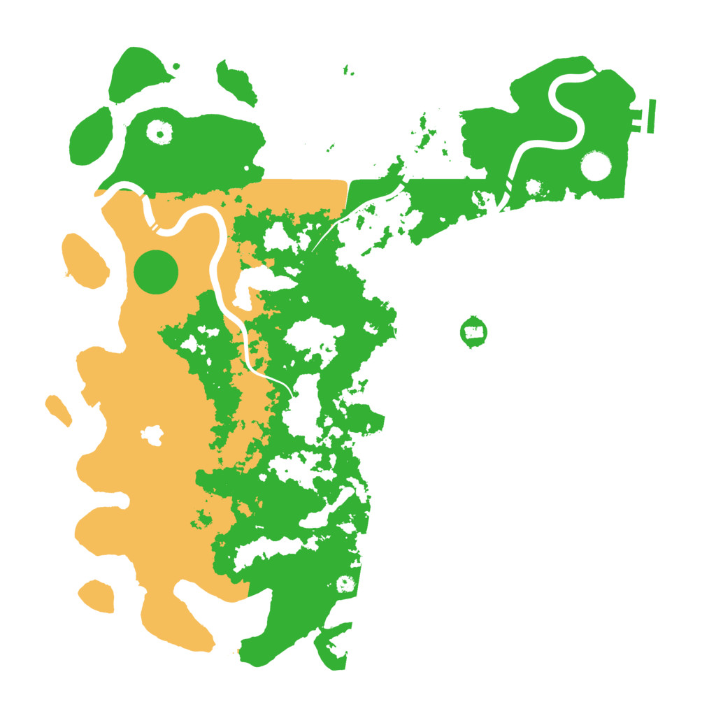 Biome Rust Map: Procedural Map, Size: 4250, Seed: 494245030