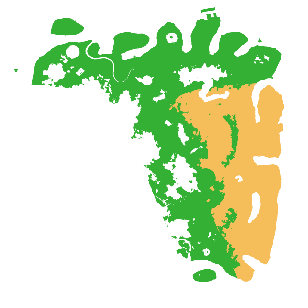 Biome Rust Map: Procedural Map, Size: 4250, Seed: 730517703