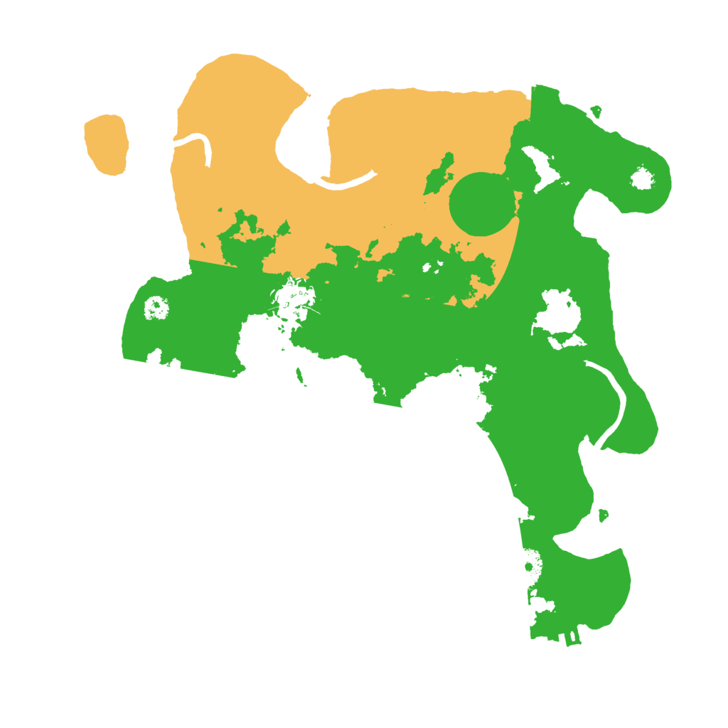 Biome Rust Map: Procedural Map, Size: 3000, Seed: 267799935