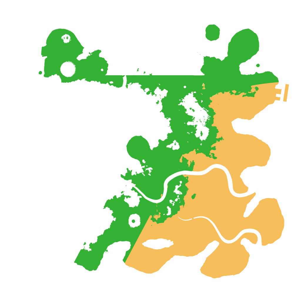Biome Rust Map: Procedural Map, Size: 3500, Seed: 1975922366