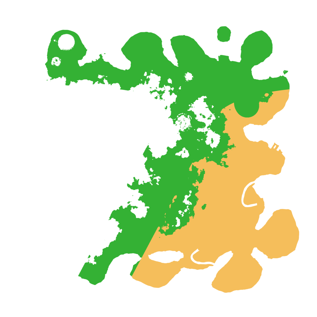 Biome Rust Map: Procedural Map, Size: 3500, Seed: 1975922366