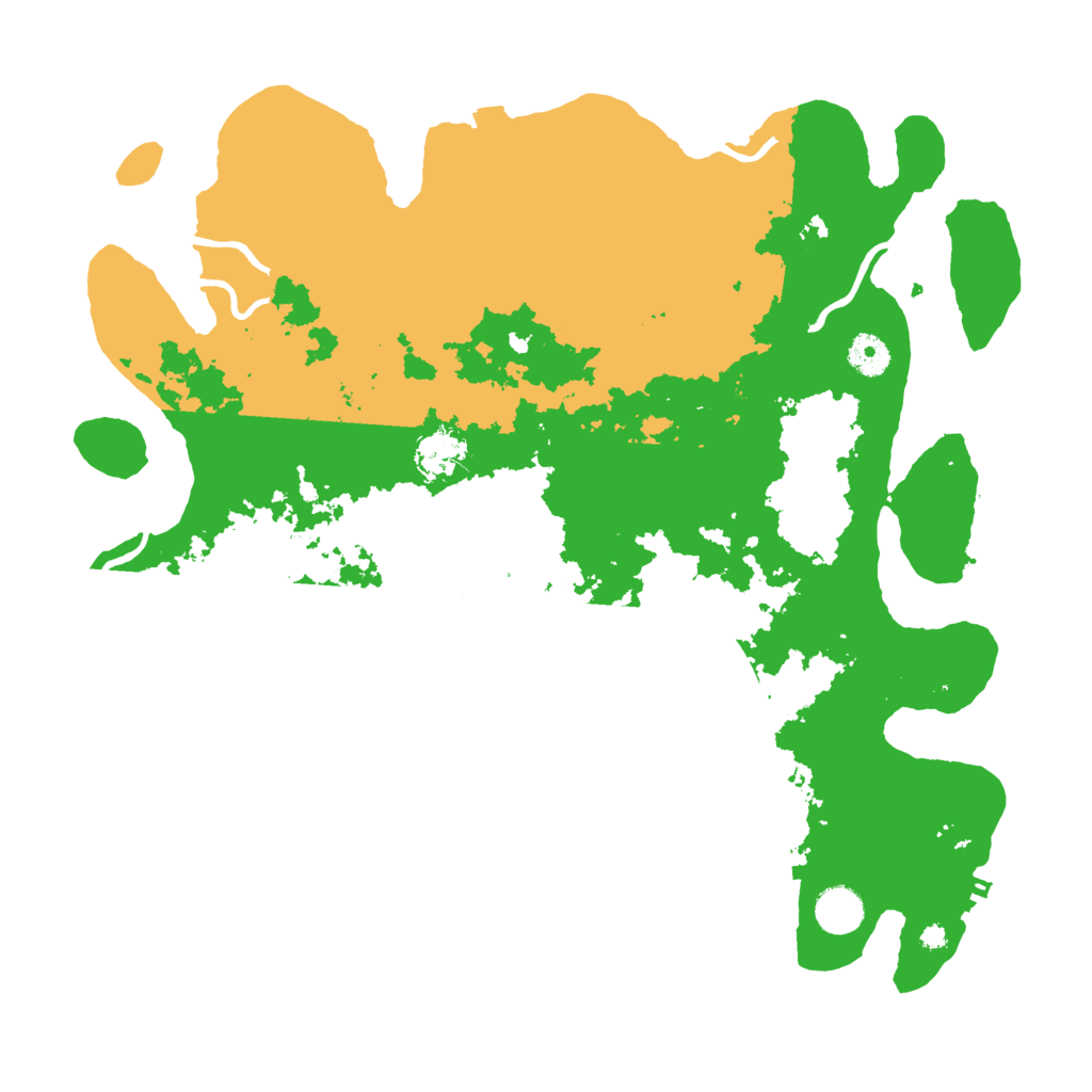 Biome Rust Map: Procedural Map, Size: 4000, Seed: 1634836943