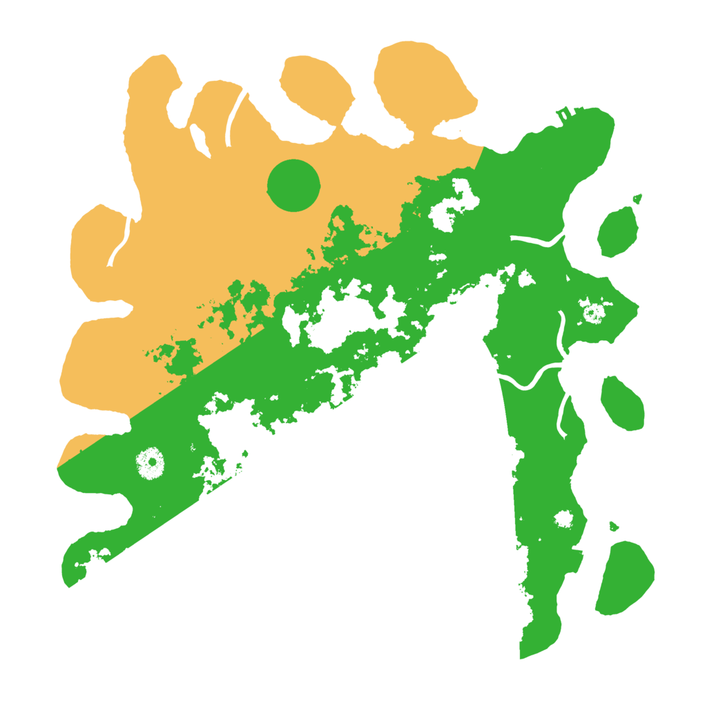 Biome Rust Map: Procedural Map, Size: 3550, Seed: 761994