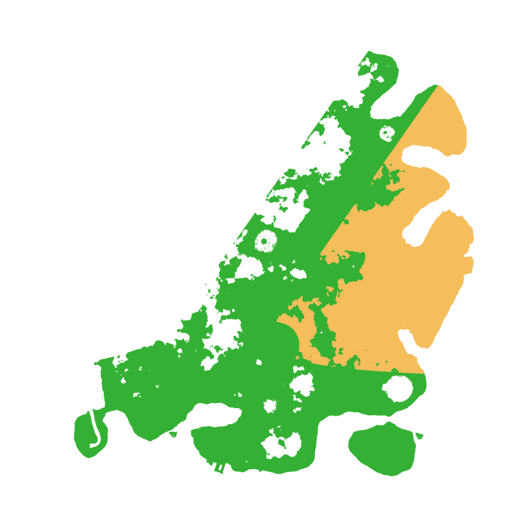 Biome Rust Map: Procedural Map, Size: 3500, Seed: 254959467