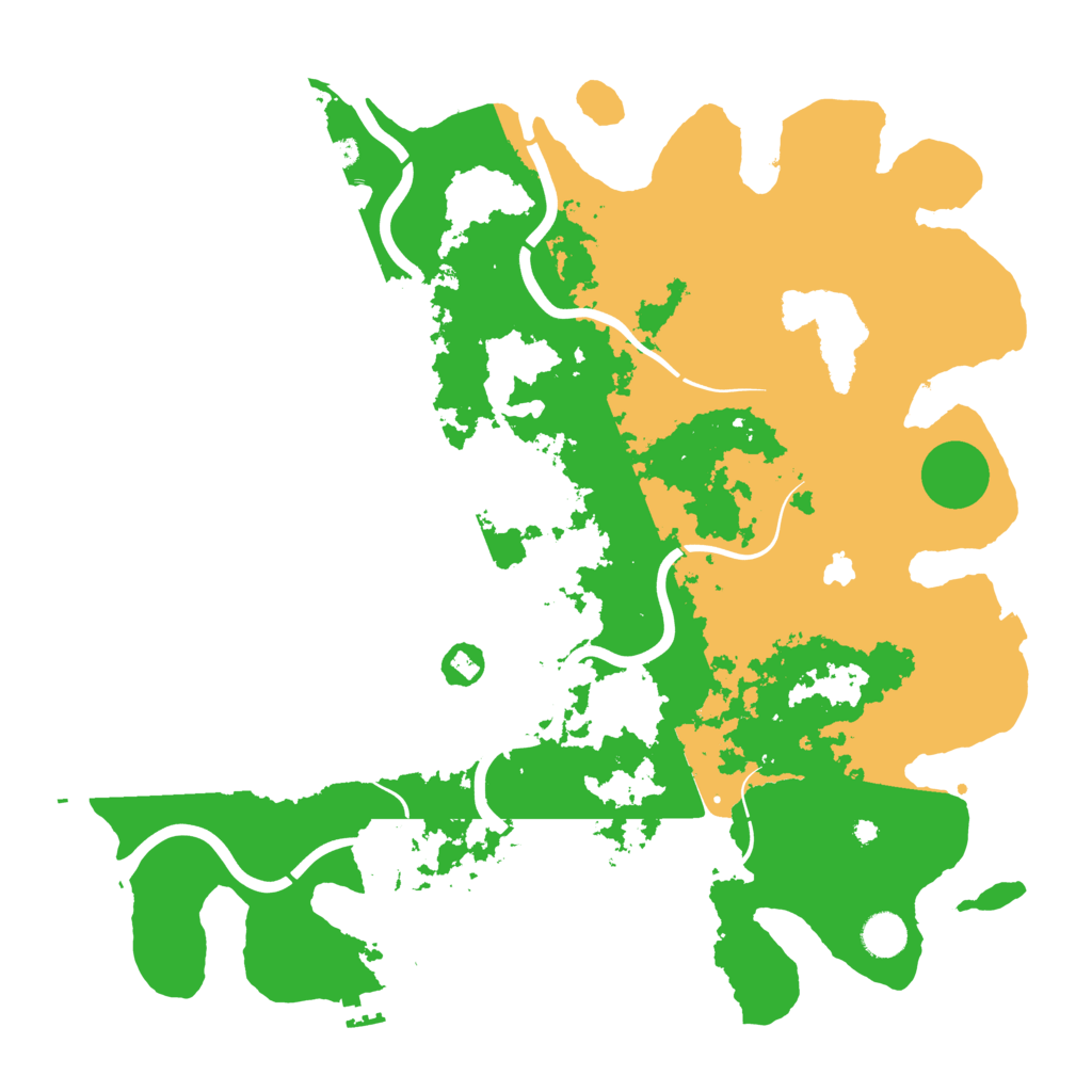 Biome Rust Map: Procedural Map, Size: 4250, Seed: 200648253