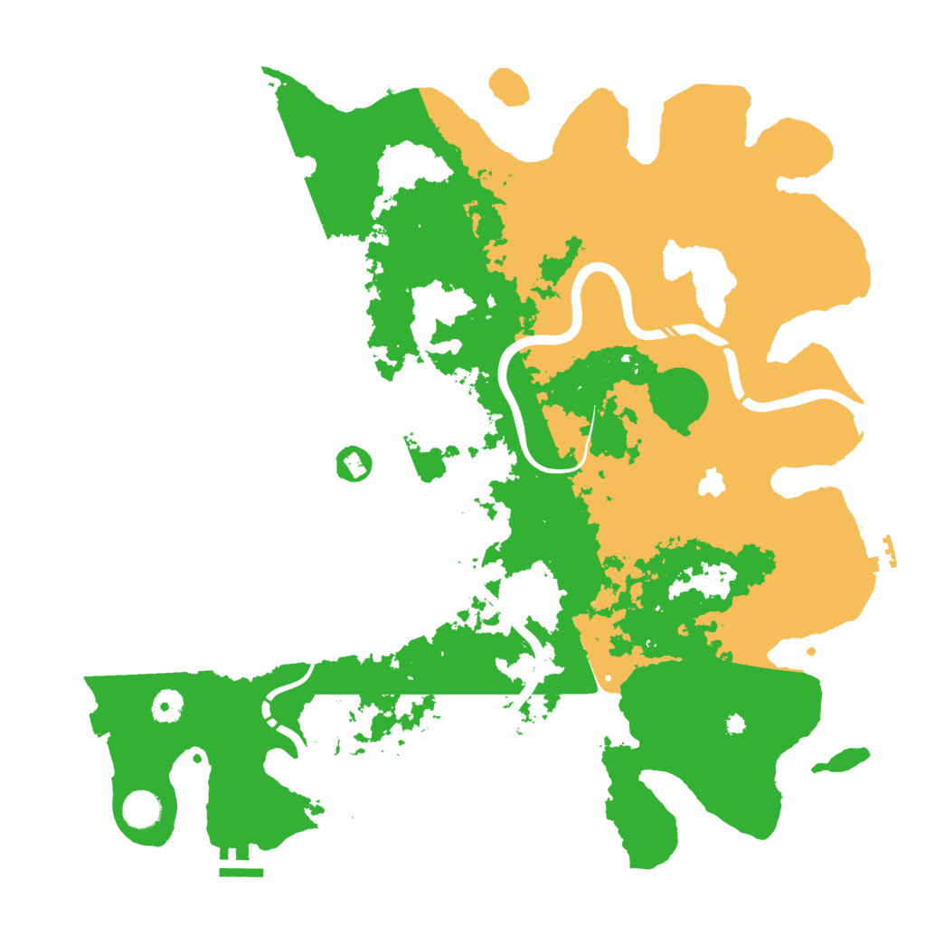 Biome Rust Map: Procedural Map, Size: 4250, Seed: 200648253