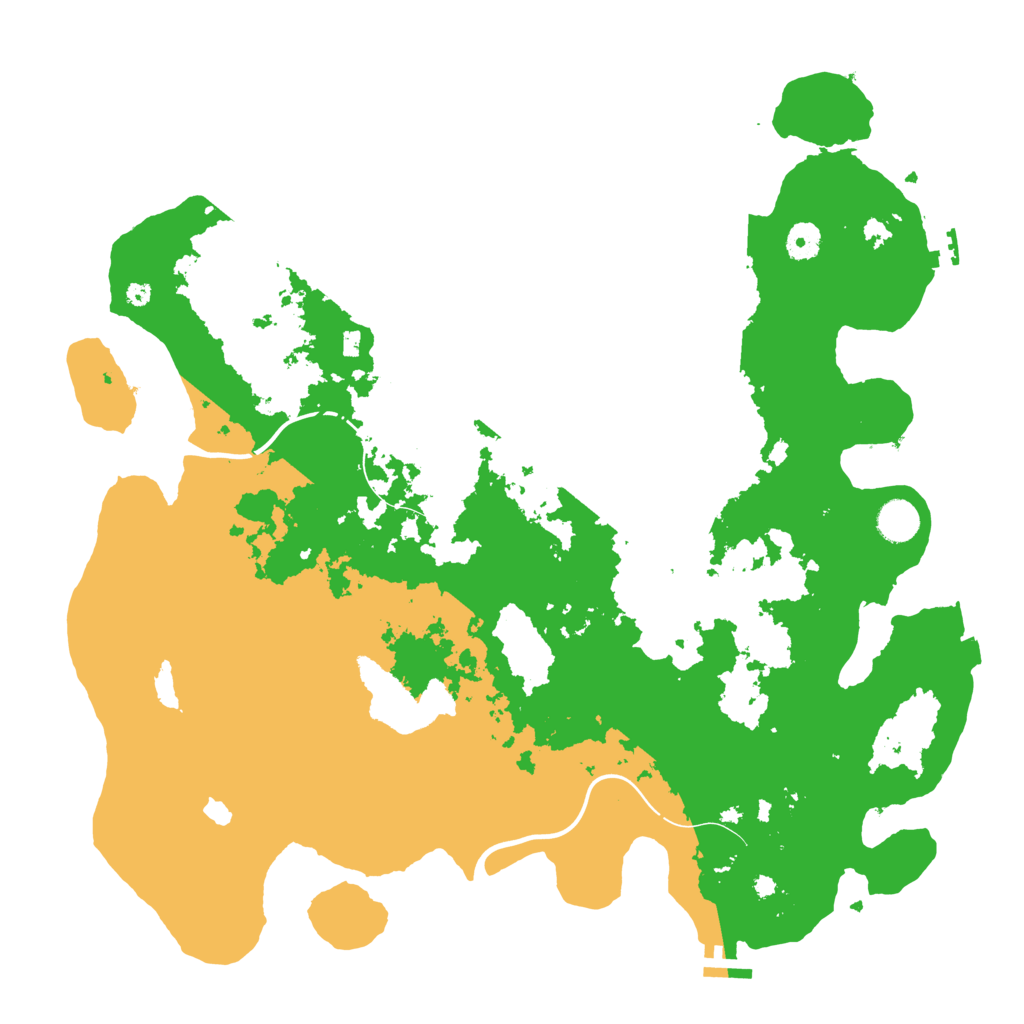 Biome Rust Map: Procedural Map, Size: 4250, Seed: 3343242