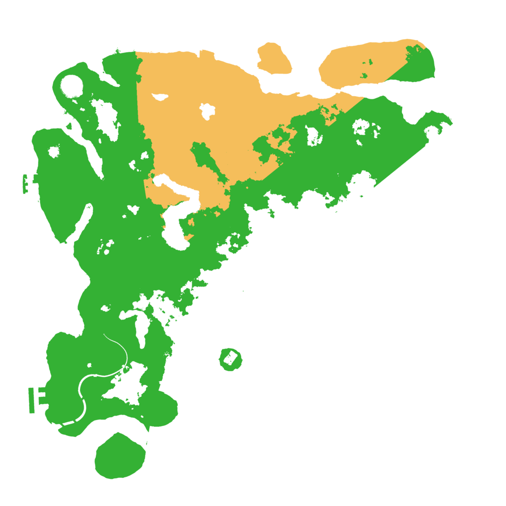 Biome Rust Map: Procedural Map, Size: 4000, Seed: 1470945904