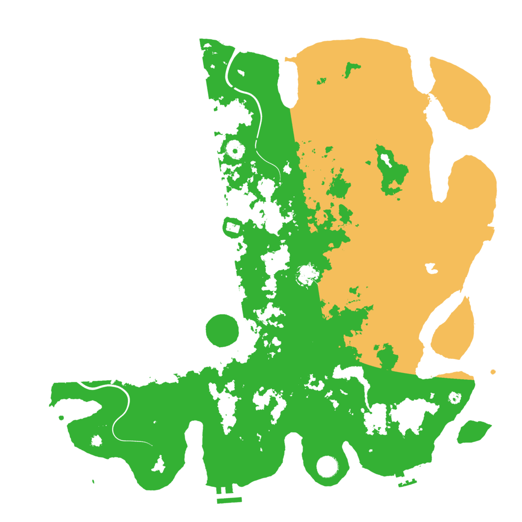 Biome Rust Map: Procedural Map, Size: 4250, Seed: 6246426