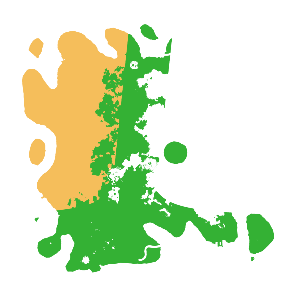 Biome Rust Map: Procedural Map, Size: 3500, Seed: 879820450