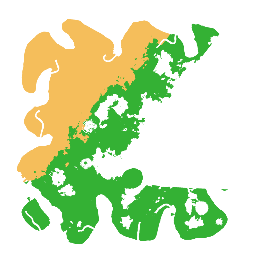 Biome Rust Map: Procedural Map, Size: 3500, Seed: 1771698931