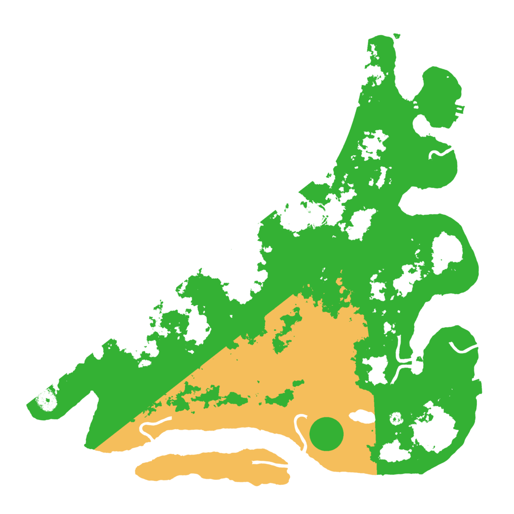 Biome Rust Map: Procedural Map, Size: 4000, Seed: 1033735316