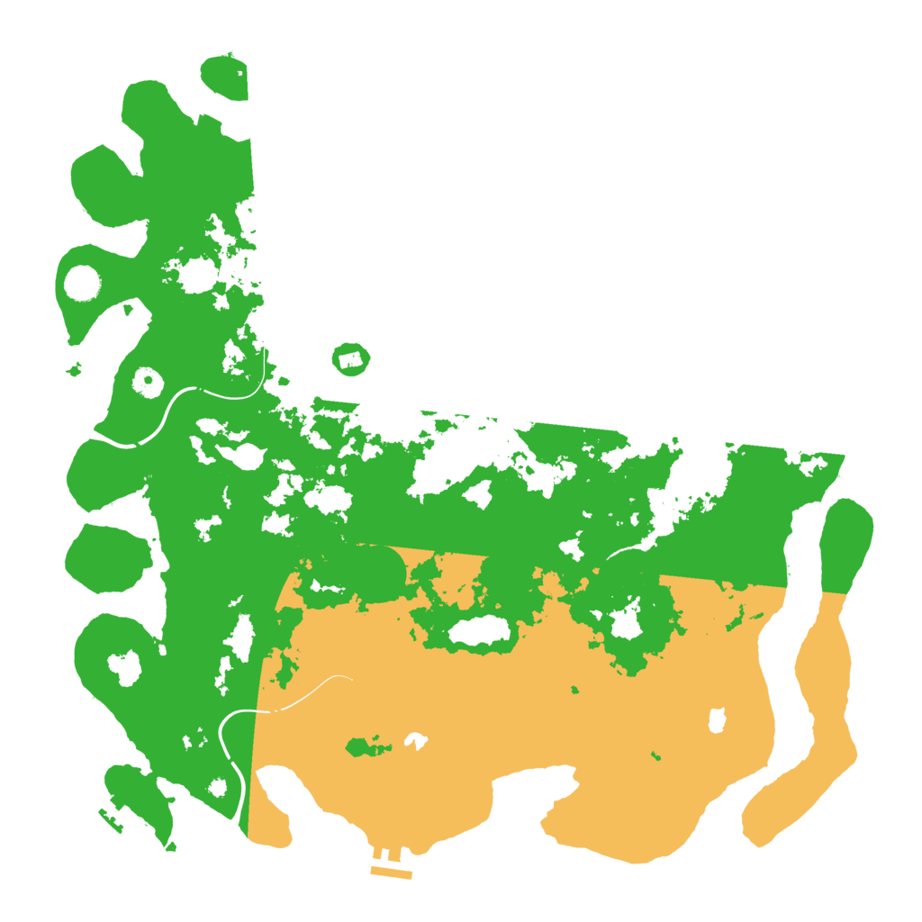 Biome Rust Map: Procedural Map, Size: 4500, Seed: 453094401