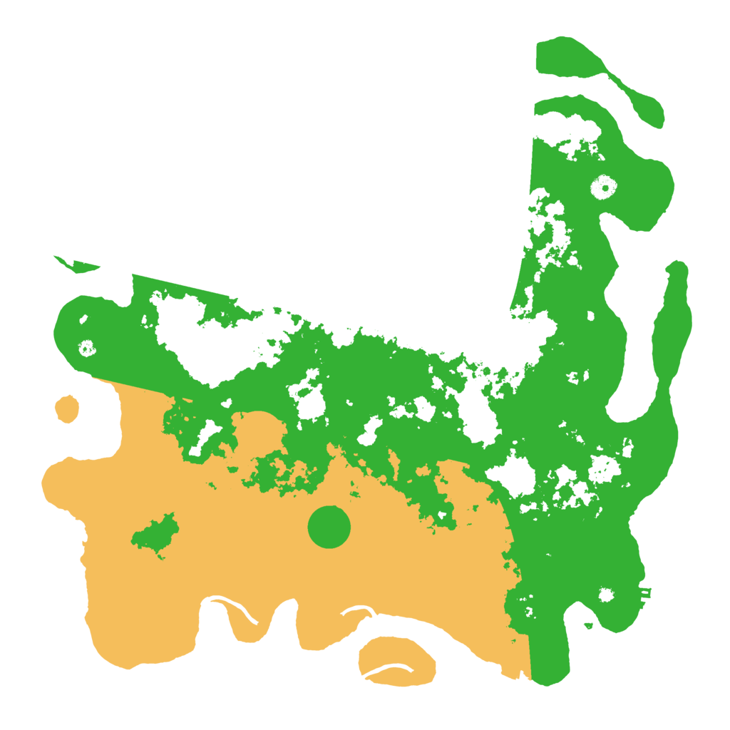 Biome Rust Map: Procedural Map, Size: 4500, Seed: 426478