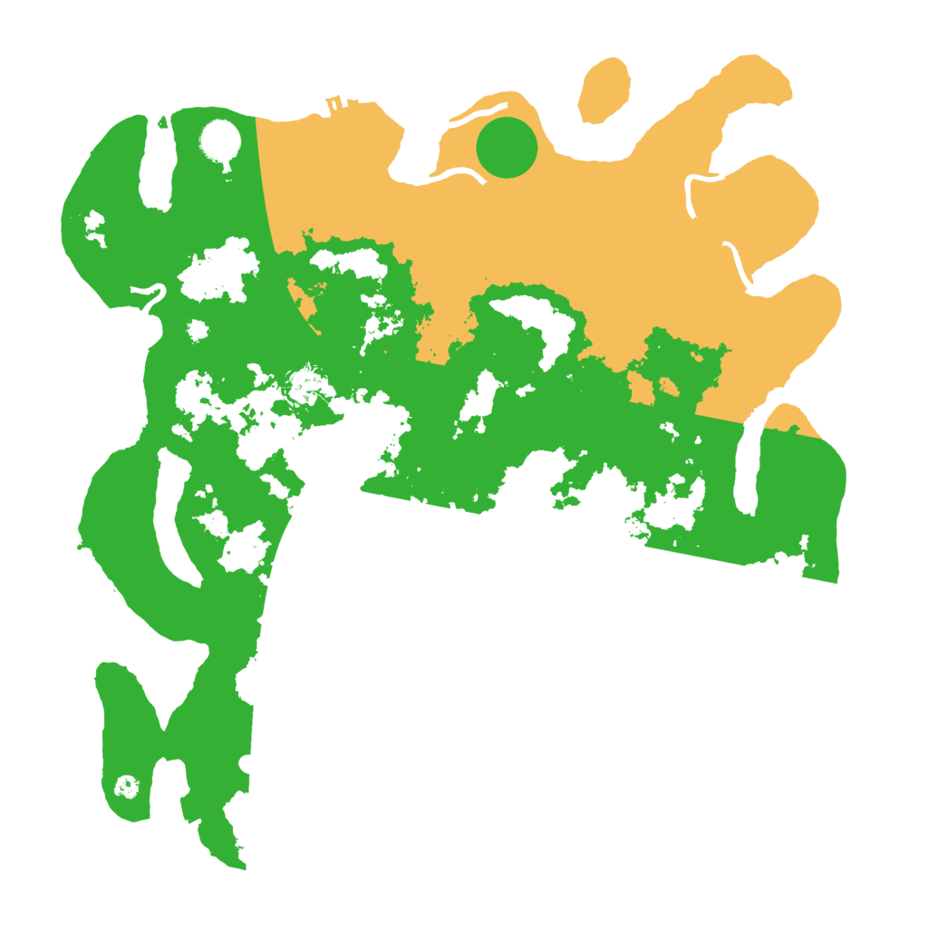 Biome Rust Map: Procedural Map, Size: 4000, Seed: 760110423