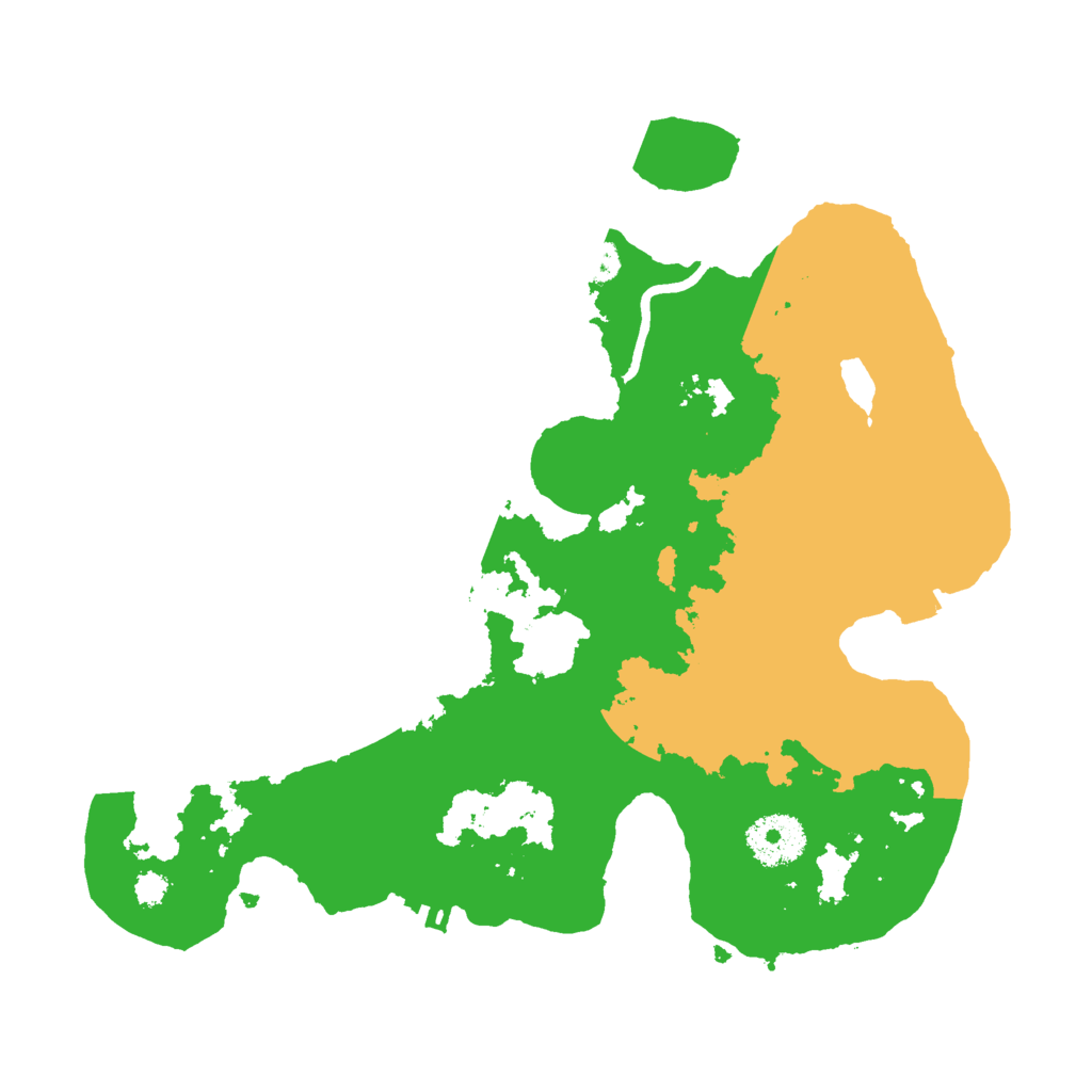 Biome Rust Map: Procedural Map, Size: 3000, Seed: 1997463890