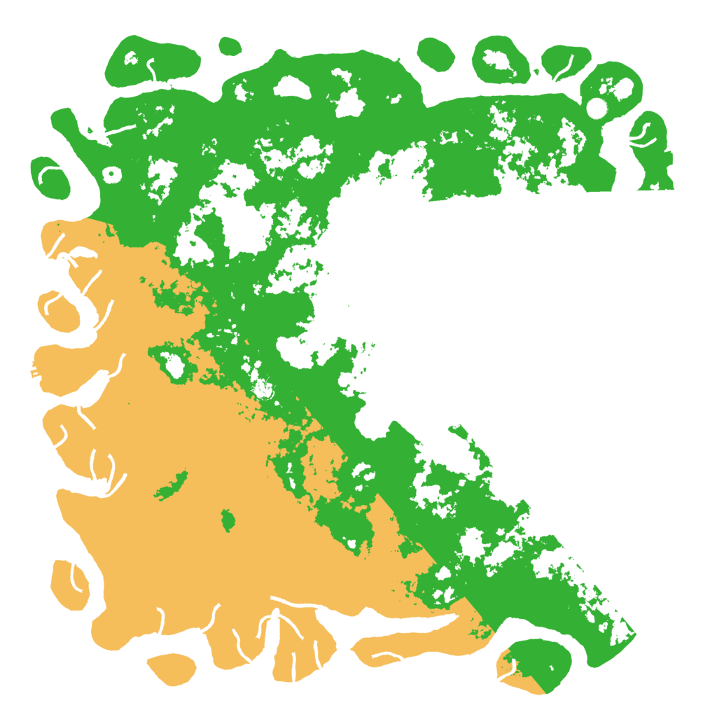 Biome Rust Map: Procedural Map, Size: 6000, Seed: 168738219