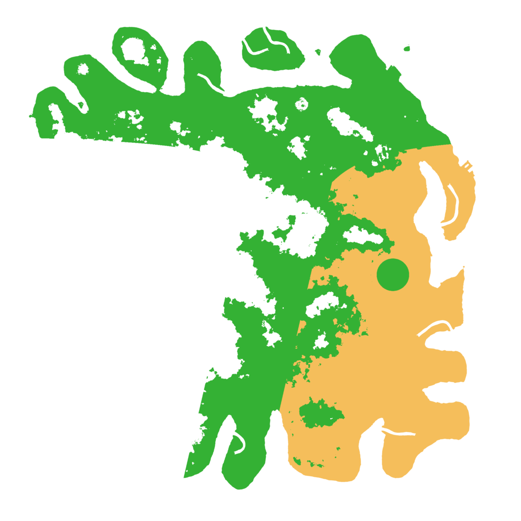 Biome Rust Map: Procedural Map, Size: 4250, Seed: 373147391