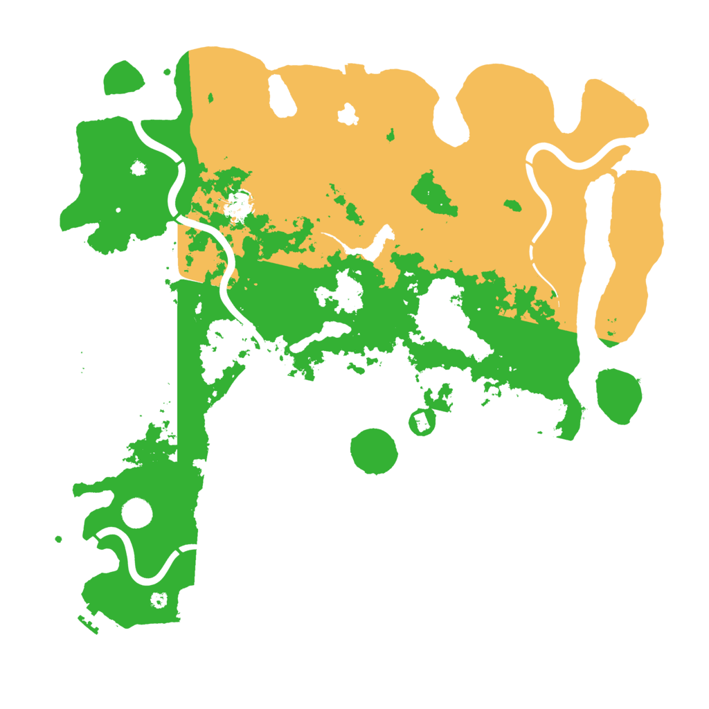 Biome Rust Map: Procedural Map, Size: 4250, Seed: 843534858