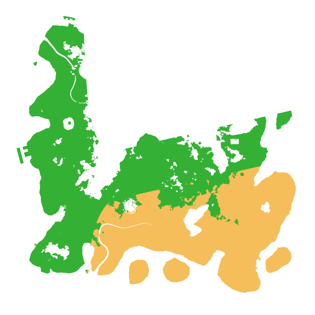 Biome Rust Map: Procedural Map, Size: 4000, Seed: 21565840