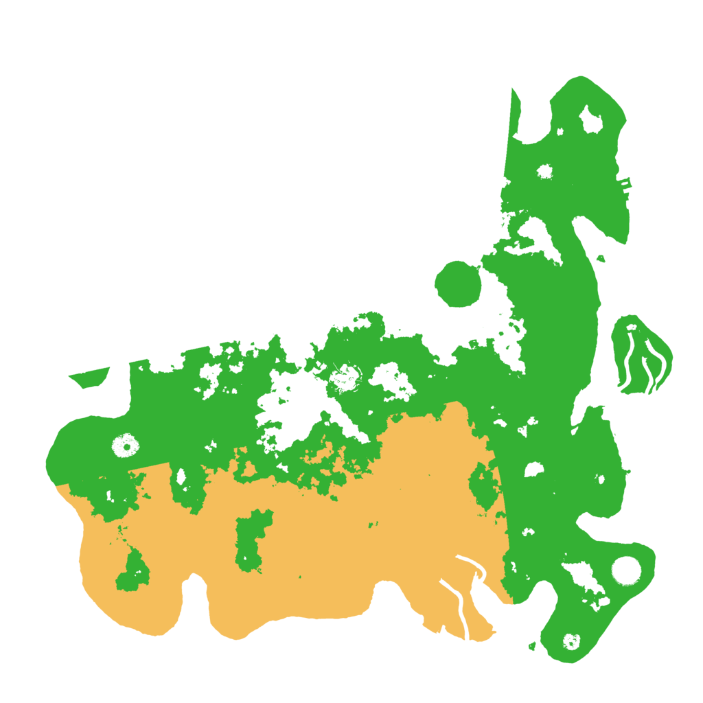 Biome Rust Map: Procedural Map, Size: 4250, Seed: 1912238406