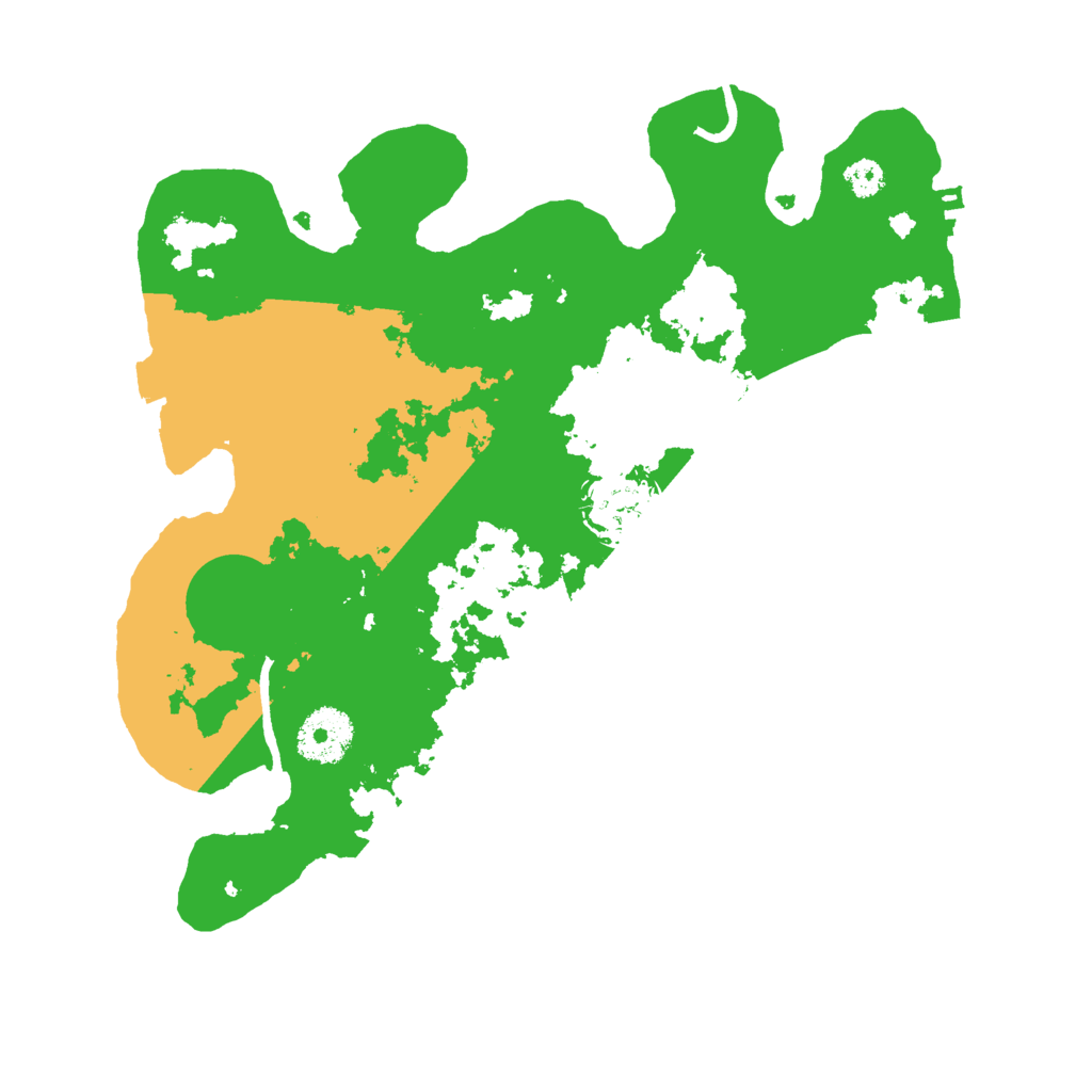 Biome Rust Map: Procedural Map, Size: 3000, Seed: 13804043