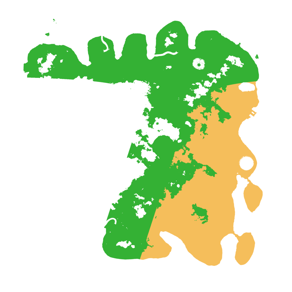 Biome Rust Map: Procedural Map, Size: 3700, Seed: 847950648