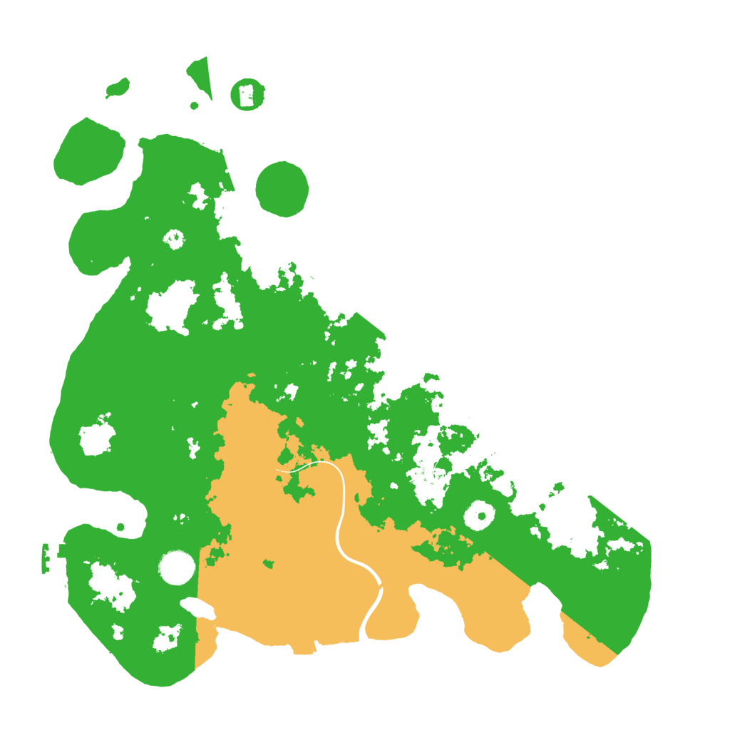 Biome Rust Map: Procedural Map, Size: 3700, Seed: 1527981687