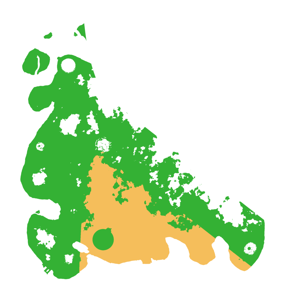 Biome Rust Map: Procedural Map, Size: 3700, Seed: 1527981687