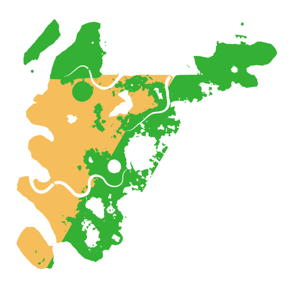 Biome Rust Map: Procedural Map, Size: 4000, Seed: 1361085821