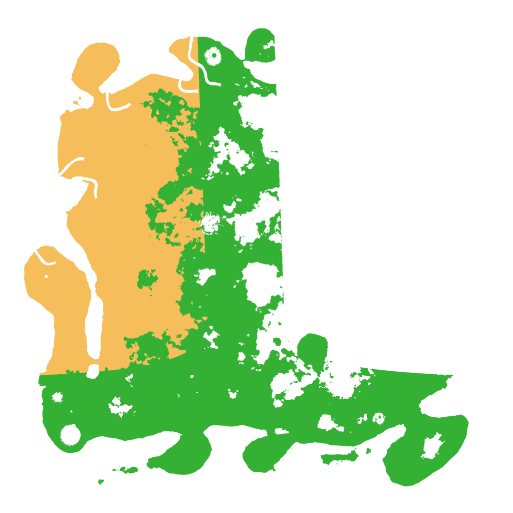 Biome Rust Map: Procedural Map, Size: 4500, Seed: 1173986547