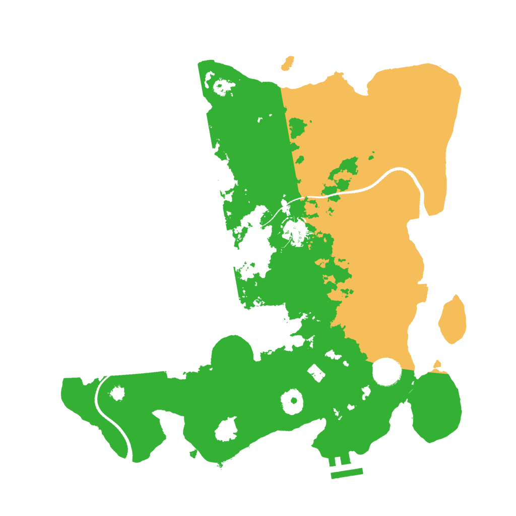 Biome Rust Map: Procedural Map, Size: 3250, Seed: 1597814790