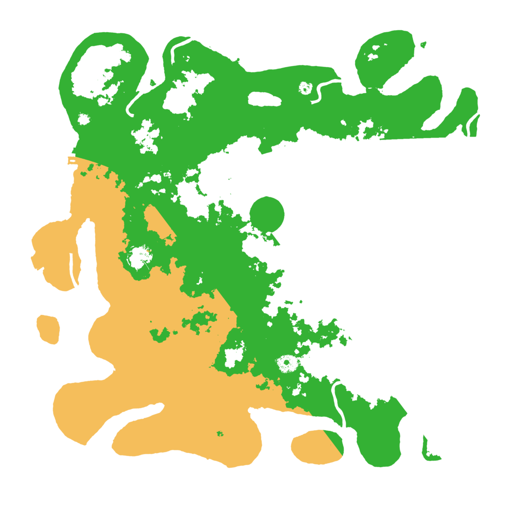 Biome Rust Map: Procedural Map, Size: 4000, Seed: 33499762