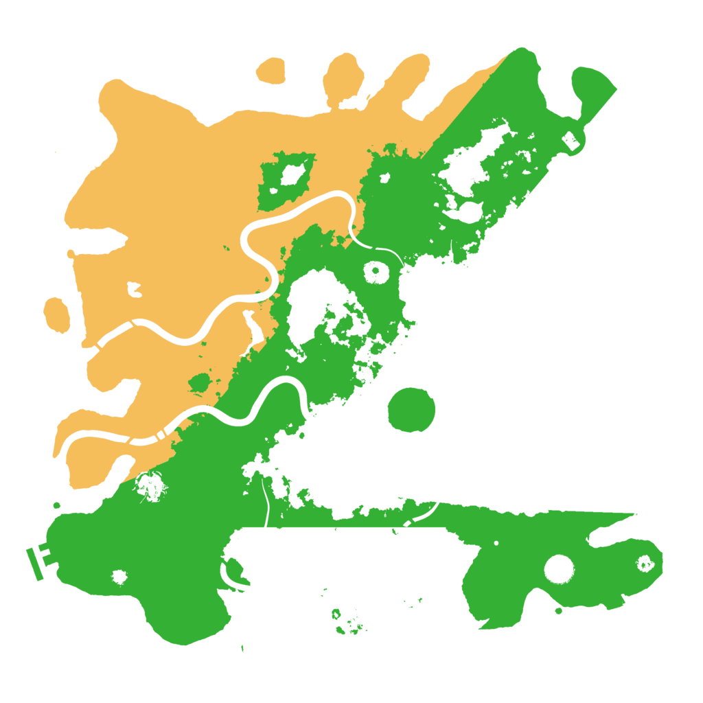 Biome Rust Map: Procedural Map, Size: 4250, Seed: 339066638