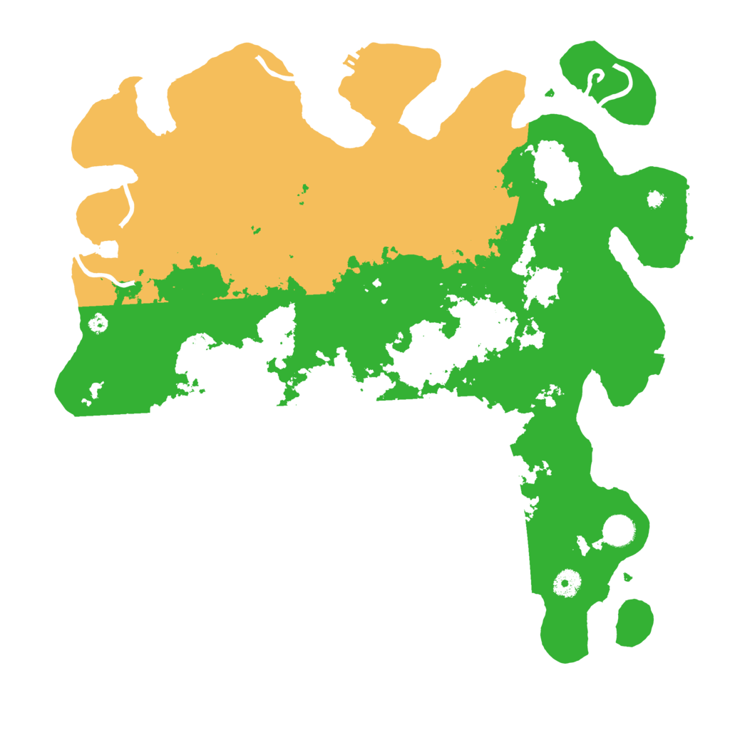 Biome Rust Map: Procedural Map, Size: 4000, Seed: 2093272148