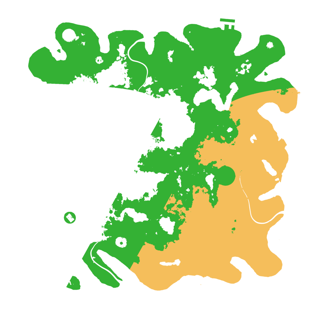 Biome Rust Map: Procedural Map, Size: 4250, Seed: 865869026
