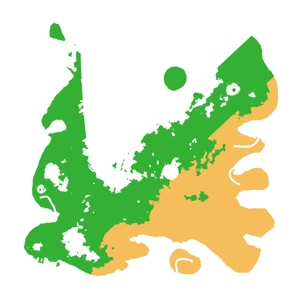 Biome Rust Map: Procedural Map, Size: 3500, Seed: 1353387409