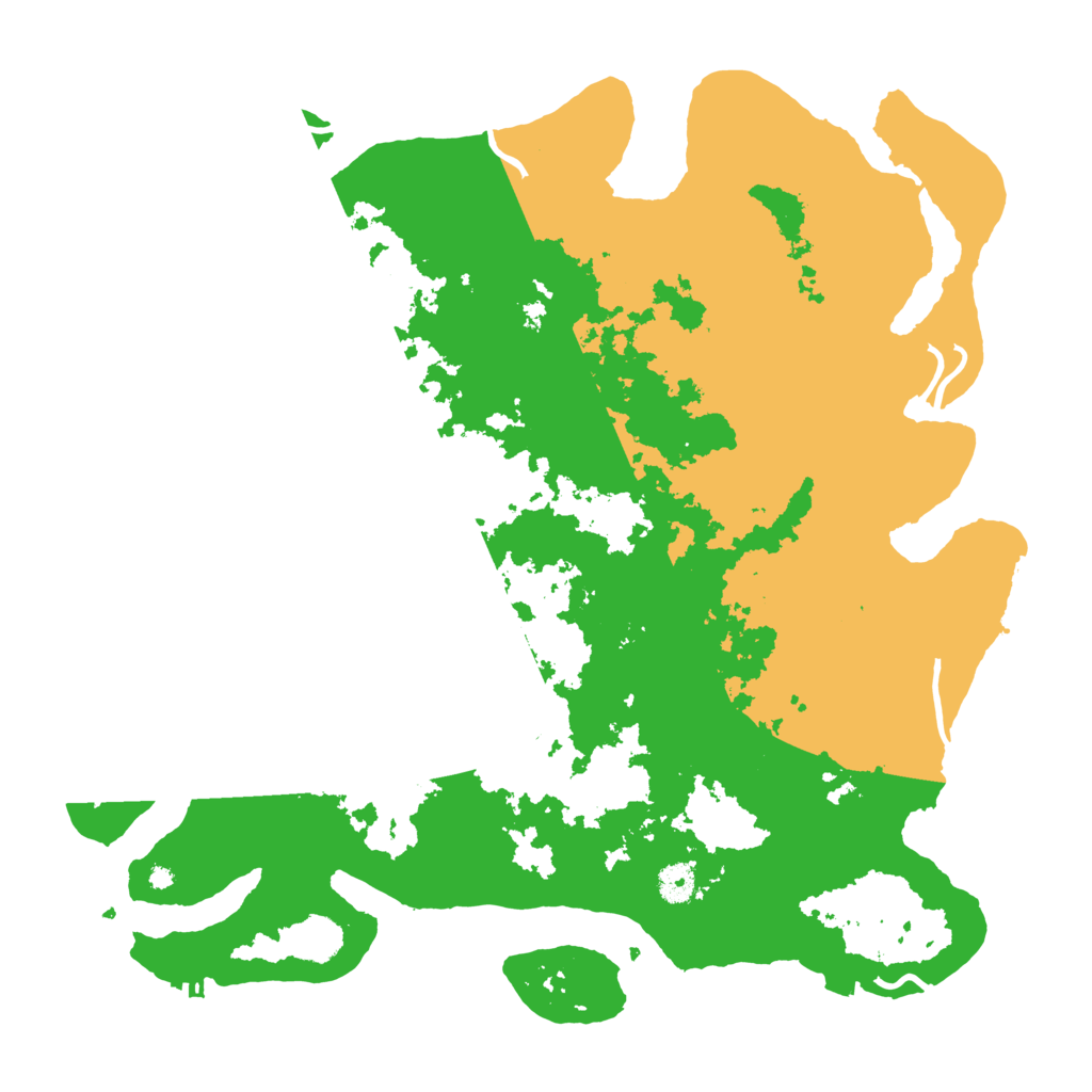 Biome Rust Map: Procedural Map, Size: 4250, Seed: 713649954