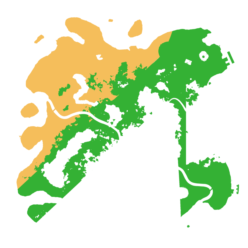 Biome Rust Map: Procedural Map, Size: 4000, Seed: 694206942