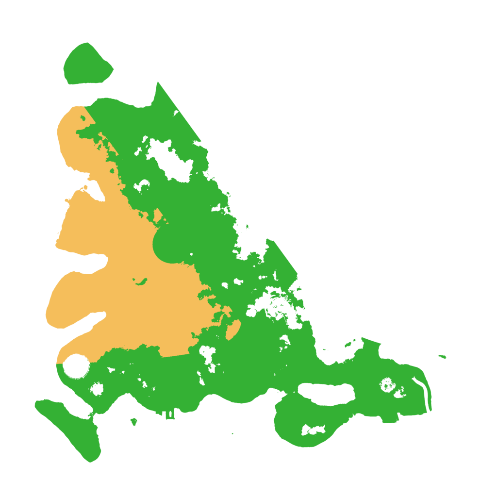 Biome Rust Map: Procedural Map, Size: 3500, Seed: 2147276750