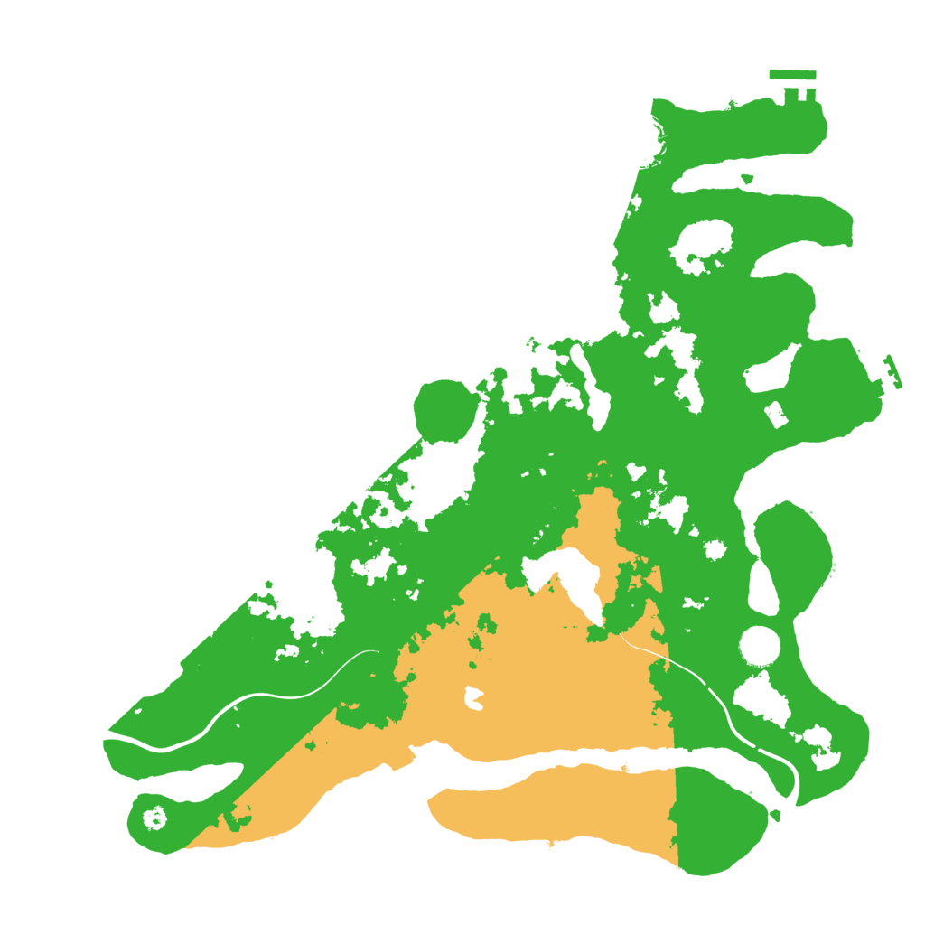 Biome Rust Map: Procedural Map, Size: 4000, Seed: 1934750927