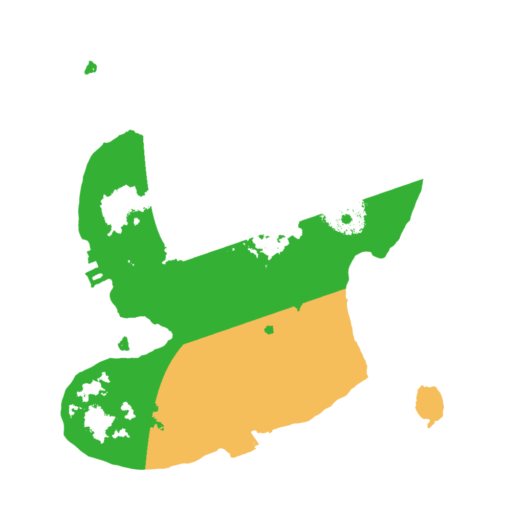 Biome Rust Map: Procedural Map, Size: 2000, Seed: 1603678453