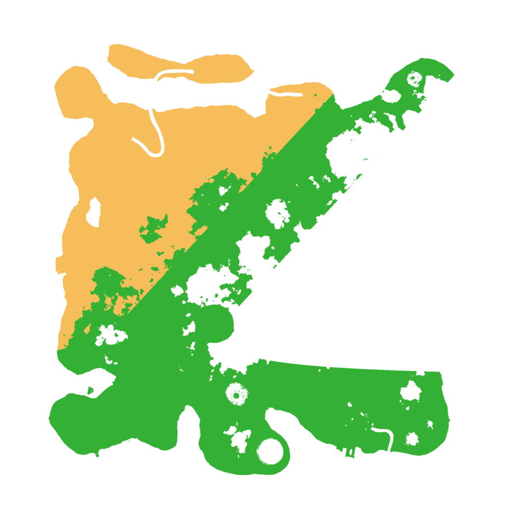 Biome Rust Map: Procedural Map, Size: 3500, Seed: 813743795
