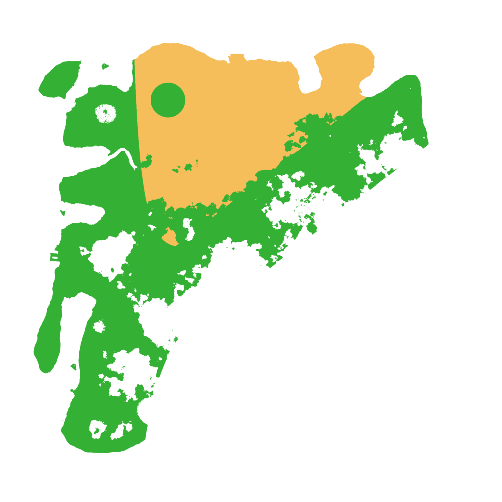 Biome Rust Map: Procedural Map, Size: 3850, Seed: 98303402