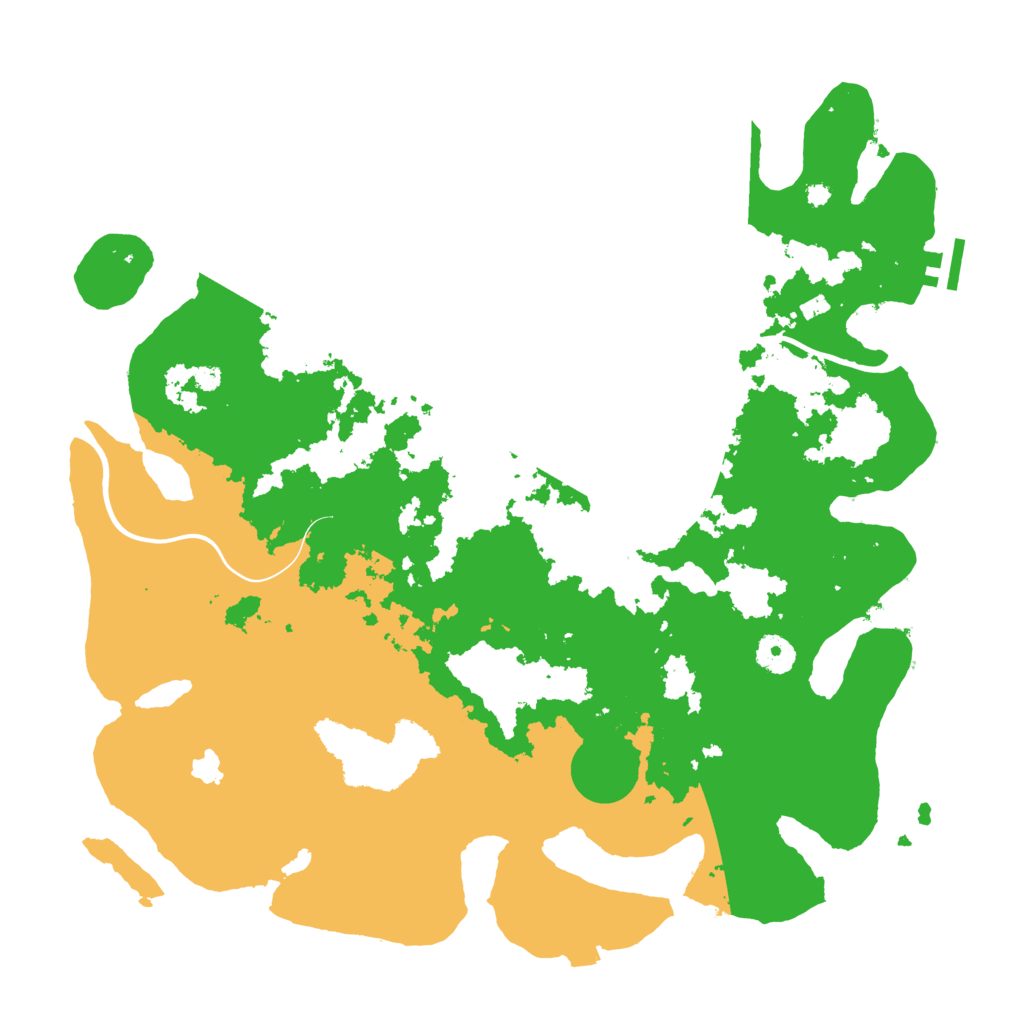 Biome Rust Map: Procedural Map, Size: 4000, Seed: 18831880