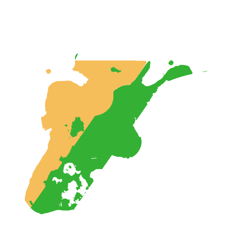 Biome Rust Map: Procedural Map, Size: 2000, Seed: 271278712