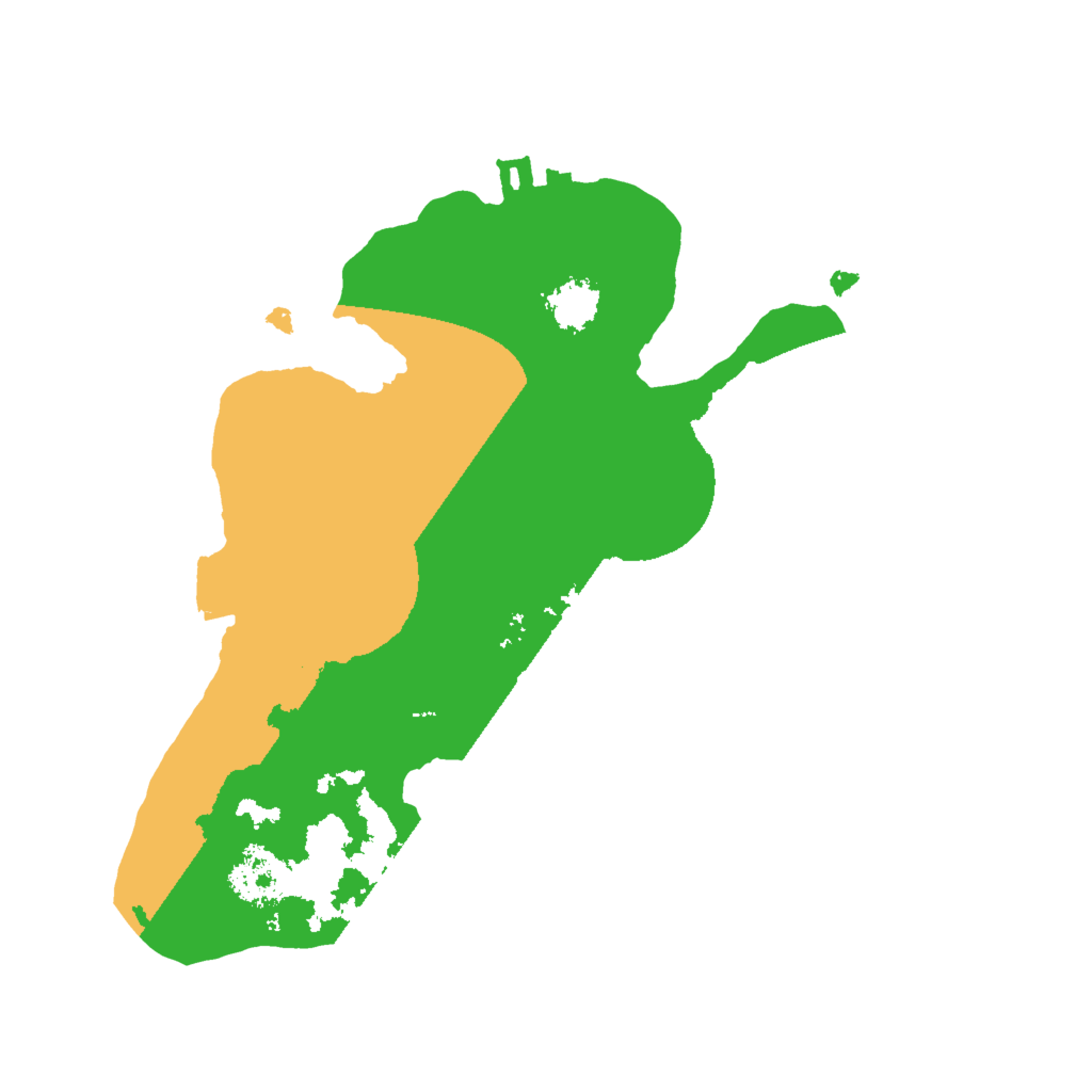 Biome Rust Map: Procedural Map, Size: 2000, Seed: 271278712