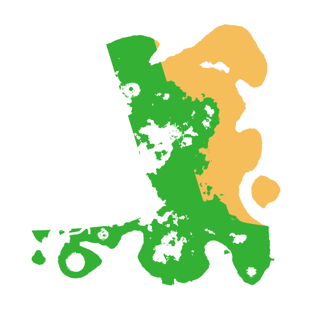 Biome Rust Map: Procedural Map, Size: 3000, Seed: 15253