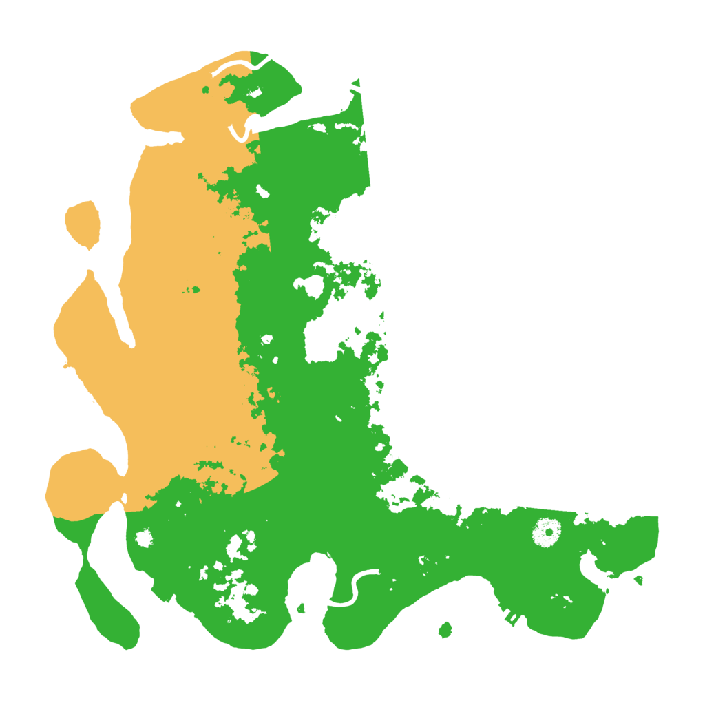 Biome Rust Map: Procedural Map, Size: 3700, Seed: 1731193283